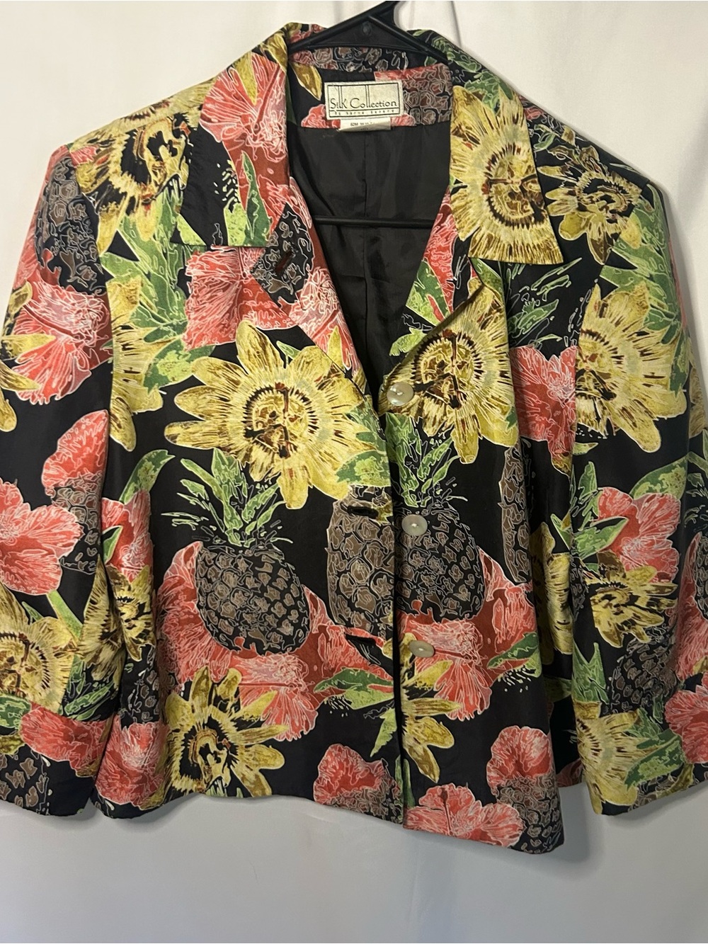 Vintage Harvey Benard 100% silk blazer